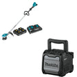 Makita XRU15PT1 18V X2 LXT String Trimmer Kit W/ FREE XRM08B 18V/12V Max Speaker