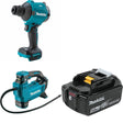Makita XSA01Z High Speed Blower/Inflator Kit W/ DMP181ZX Inflator and FREE BL1850B Battery