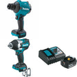 Makita XSA01Z 18V Blower/Inflator W/ XWT18Z Impact Wrench & FREE Starter Pack