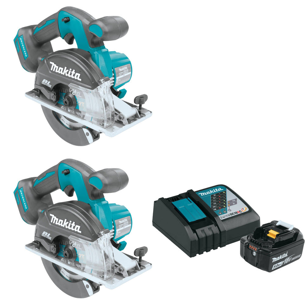 Makita XSC02Z 18V LXT Cutting Saw W/ EXTRA 18V Saw, Bare & FREE Starter Pack