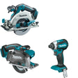 Makita XSC03Z Metal Cutting Saw W/ XSH03Z Circular Saw and FREE XDT13Z Impact Driver