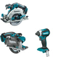 Makita XSC03Z Metal Cutting Saw W/ XSH03Z Circular Saw and FREE XDT13Z Impact Driver
