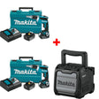 Makita XSF03T 18V LXT 4,000 RPM Screwdriver Kit (5.0Ah) w/ FREE XRM08B Speaker