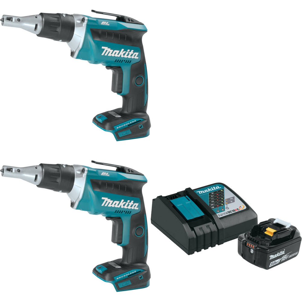 Makita XSF03Z 18V LXT Screwdriver W/ EXTRA 18V Screwdriver  & FREE Starter Pack