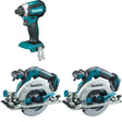 Makita XSH03Z[2] Circular Saw W/ FREE XDT13Z Impact Driver