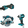 Makita XSH03Z Circular Saw W/ XOC02Z Cut-Out Tool and FREE XDT13Z Impact Driver
