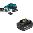Makita XSH06PT 7-1/4" Circular Saw Kit W/ FREE BL1850B 5.0Ah Battery