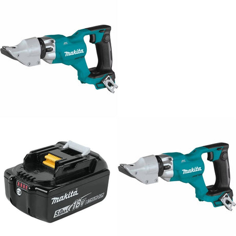 Makita XSJ03Z Straight Shear, 2 Pack Kit W/ FREE BL1850B Battery
