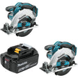Makita XSS02Z 18V Circular Saw, 2 Pack Kit W/ FREE BL1850B 5.0Ah Battery