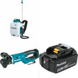 Makita XSU01Z Backpack Sprayer Kit W/ XAD06Z Angle Drill and FREE BL1850B Battery