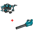 Makita XT288T 18V LXT 2-Pc. Combo Kit w/ FREE XBU03Z 18V LXT Blower, Bare