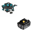 Makita XT297T 2 Pc. Combo Kit, XPH14Z, XDT20Z, bag W/ BL1830B 18V LXT Lithium-Ion 3.0Ah Battery