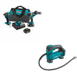 Makita XT297T 18V LXT Li-Ion 2 Pc. Combo Kit W/ FREE DMP180ZX 18V LXT Inflator