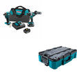 Makita XT297T 18V LXT 2?Pc Combo Kit W/ FREE T-90037 MAKTRAK Medium Tool Box