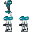 Makita XTR01Z[2] Compact Router W/ FREE XDT13Z Impact Driver