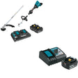 Makita XUX01M5PT 18V X2 (36V) LXT Couple Shaft Power Head Kit W/ BL1840BDC1 Battery and Charger