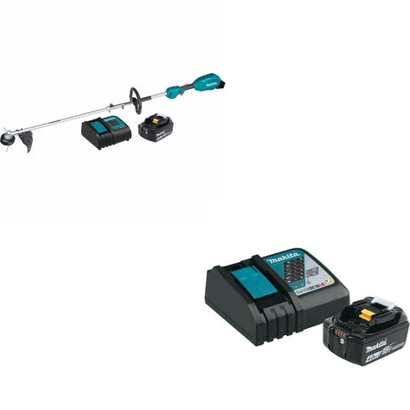 Makita XUX02SM1X1 Couple Shaft Power W/ BL1840BDC1 Battery and Charger Starter Pack