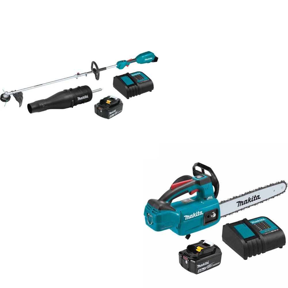 Makita XUX02SM1X3 Power Head Kit W/ FREE XCU10SM1 12" Top Handle Saw Kit