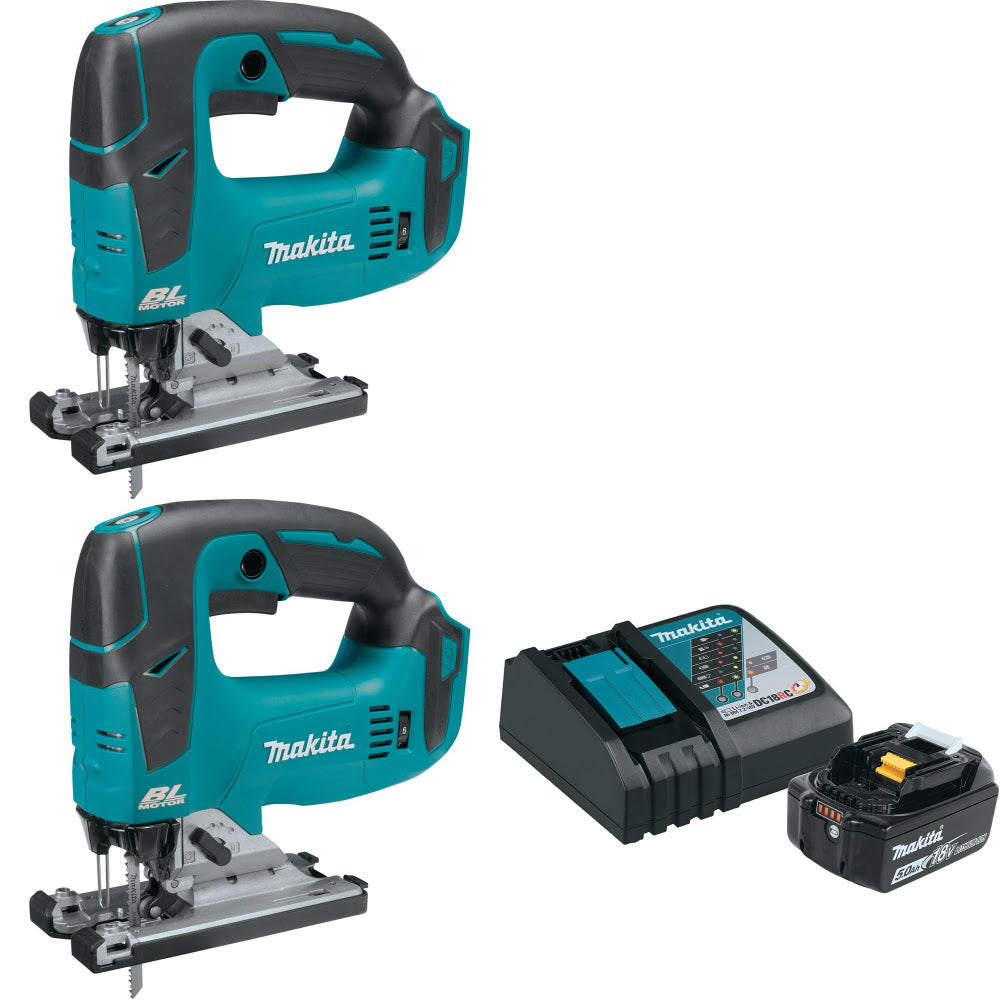 Makita XVJ02Z 18V LXT Jig Saw W/ EXTRA 18V Jig Saw, Bare & FREE Starter Pack