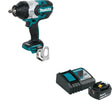 Makita XWT08Z 18V LXT Impact Wrench W/ FREE BL1840BDC1 18V LXT Starter Pack