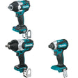 Makita XWT08Z Impact Wrench W/ XWT18Z Impact Wrench and FREE XDT13Z Impact Driver