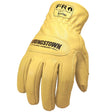 Youngstown 12-3365-60L FR Rated Cut 4 Goat Grain Leather Ground Glove with Kevlar Lining Size, Large