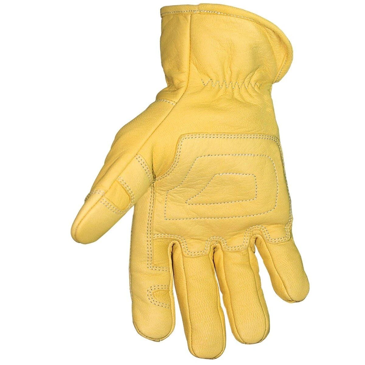 Youngstown 12-3365-60L FR Rated Cut 4 Goat Grain Leather Ground Glove with Kevlar Lining Size, Large - 4