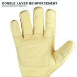 Youngstown 12-3365-60M FR Rated Cut Resistant Ground Glove with Kevlar Liner Size, Medium - 4