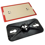 Zipwall TPH1 Head and Non-Skid Plate Replacement for Dust Barrier Poles 5.75" x 3.25" x 1.25"