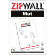 ZipWall Dust Barrier System ZWTM ZipWall Mat Starter Kit