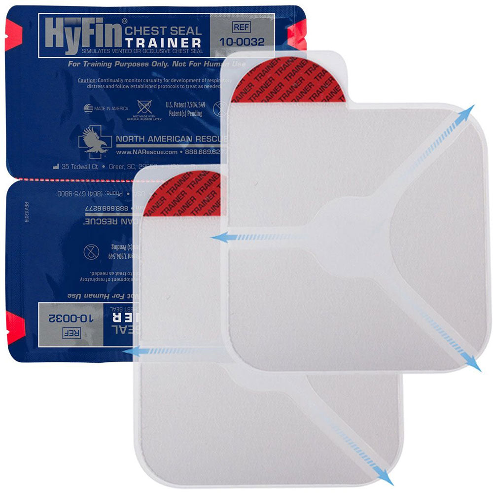 Zoll 8911-000135-01 HyFin Chest Seal Twin Pack - Trainer