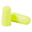 3M 312-1252 E-A-Rsoft Yellow Neon Blasts Earplugs, NRR 33dB, Uncorded, Disposable, Poly Bag, Regular Size, 200/box