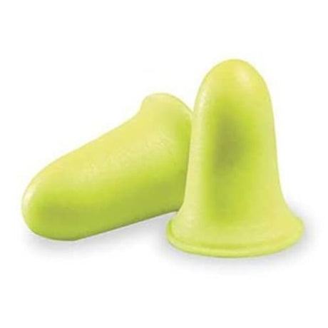 3M 312-1261 E-A-Rsoft FX Earplugs, Uncorded, NRR 33dB, Disposable, Poly Bag