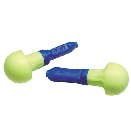 3M 318-1000 E-A-R Push-Ins Earplugs, Push-to-Fit Foam, Uncorded, NRR 28 dB, Blue Yellow, Poly Bag (7000127213) (100 Pack)