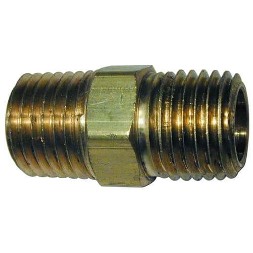 Amflo 344 1/4" X 1/4" MALE TO MALE COUPLER