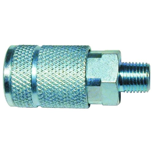 Amflo C7 4-Piece Air Hose Fitting Coupler, 3/8" TF, 1/4" MNPT