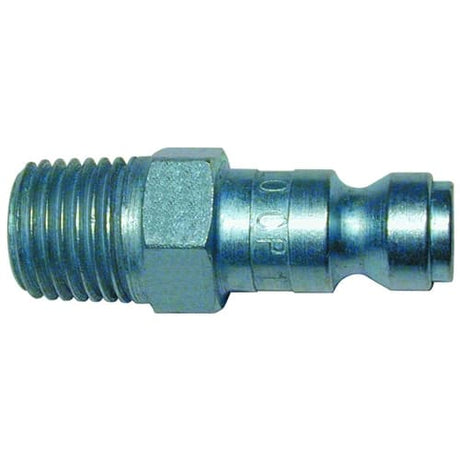 Amflo CP1 1/4" Coupler Plug (Type C Standard Automotive MNPT) Male Threaded