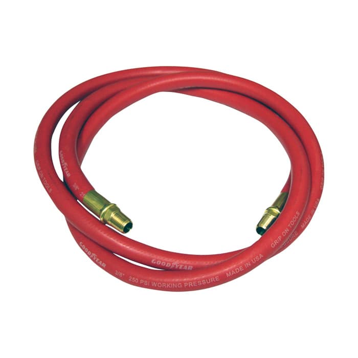 Aronson CAHWHIP 1/2" x 6' Whip Air Hose with Chicago Fitting and 1/4" Male NPT Threaded End
