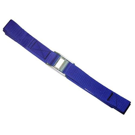 Custom Leather Craft 2WS10 10 foot blue tie-down strap