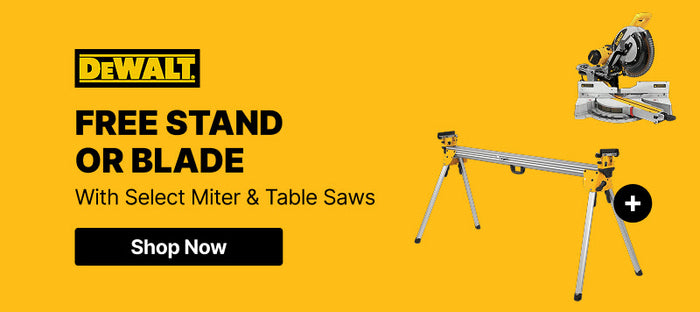 DeWalt Free Stand or Blade With Select Miter and Table Saws