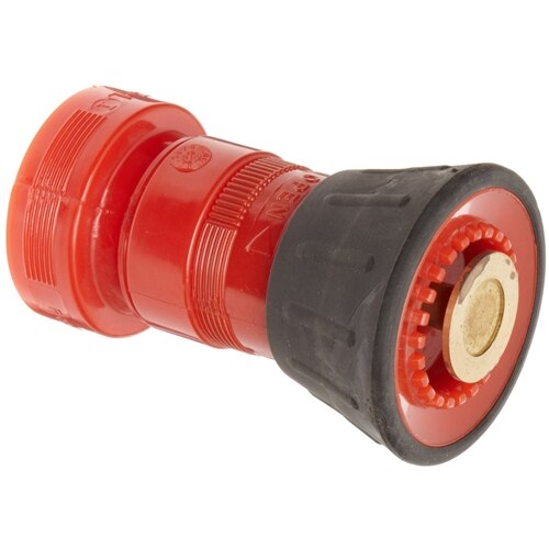 Dixon FNB150NST 1-1/2" Fire Hose Nozzle Red (NST Fire Hose Threads)