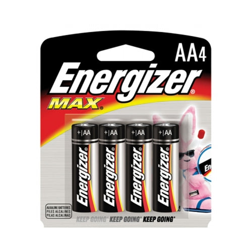 Energizer E91BP-4 'AA' Energizer max alkaline 4-pack