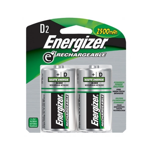 Energizer NH50BP-2 'D' Rechargeable Battery 2 pack