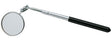 General Tool 557 2-1/4" Inspection Mirror, 10-1/2" Extendable Arm (15" O/A)