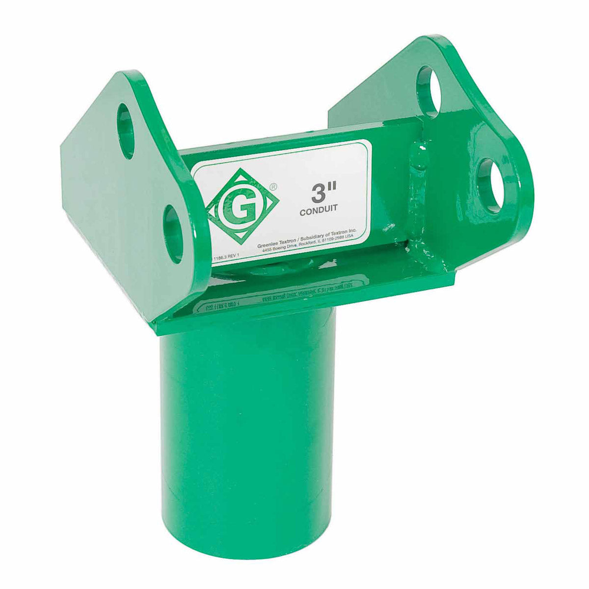 Greenlee 00811 ADAPTER WELDMENT - SLIP IN 3" - 2