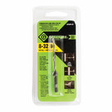 Greenlee LDTAP10-32 10-32NF Long Drill/Tap Bit - 2
