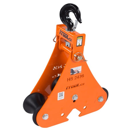 iTOOLco HS2436 Hanging Sheave (10,000 lb. Capacity)