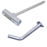 iTOOLco SP-182 5/8 in. x 5-1/2 in. Hitch Pin with Flashlight Holder and Locking Tab