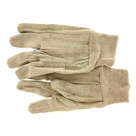 Johnson Wilshire 2008 WHITE COTTON CANVAS GLOVES (20088WT)