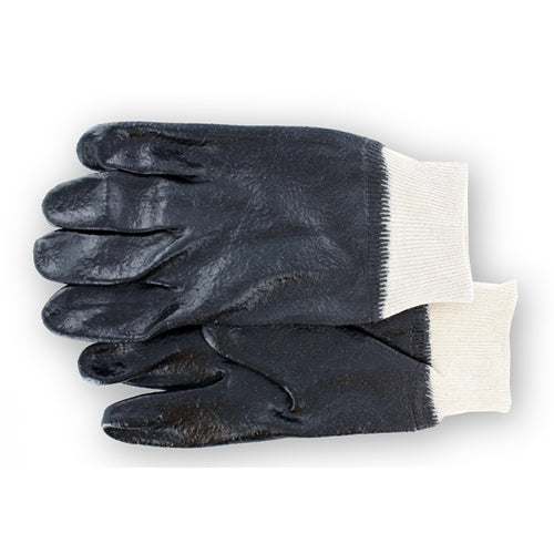 Johnson Wilshire 9000 Glove blk rubber knit wrist